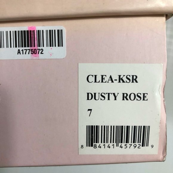 NWT Loeffler Randall pink suede leather ruffled block heel Clea pump - Picture 12 of 12